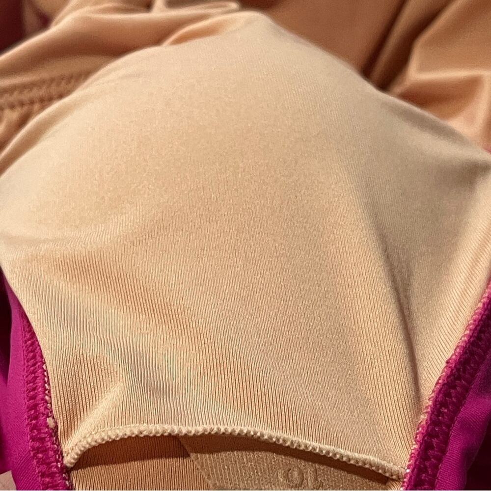 J Crew Ruched Ruffle One-Piece Swimsuit Radiant Fuchisa - Picture 12 of 14